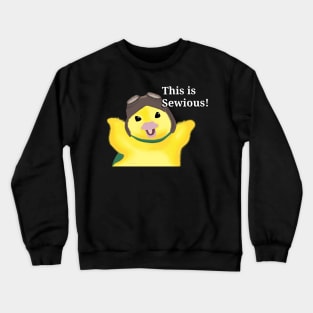 "This is Sewious!" Wonder Pets Mingming Crewneck Sweatshirt